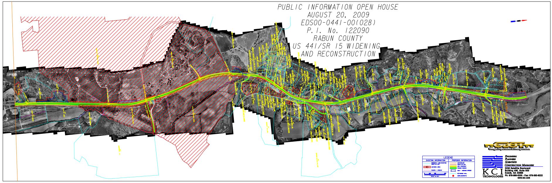SR 15 US 441 Widening Map 2