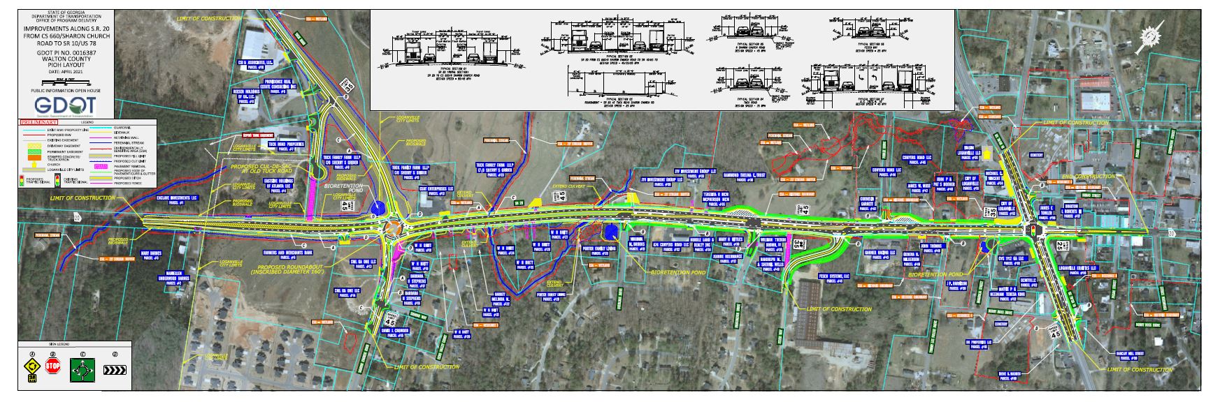 SR 20 Widening Map 0016387