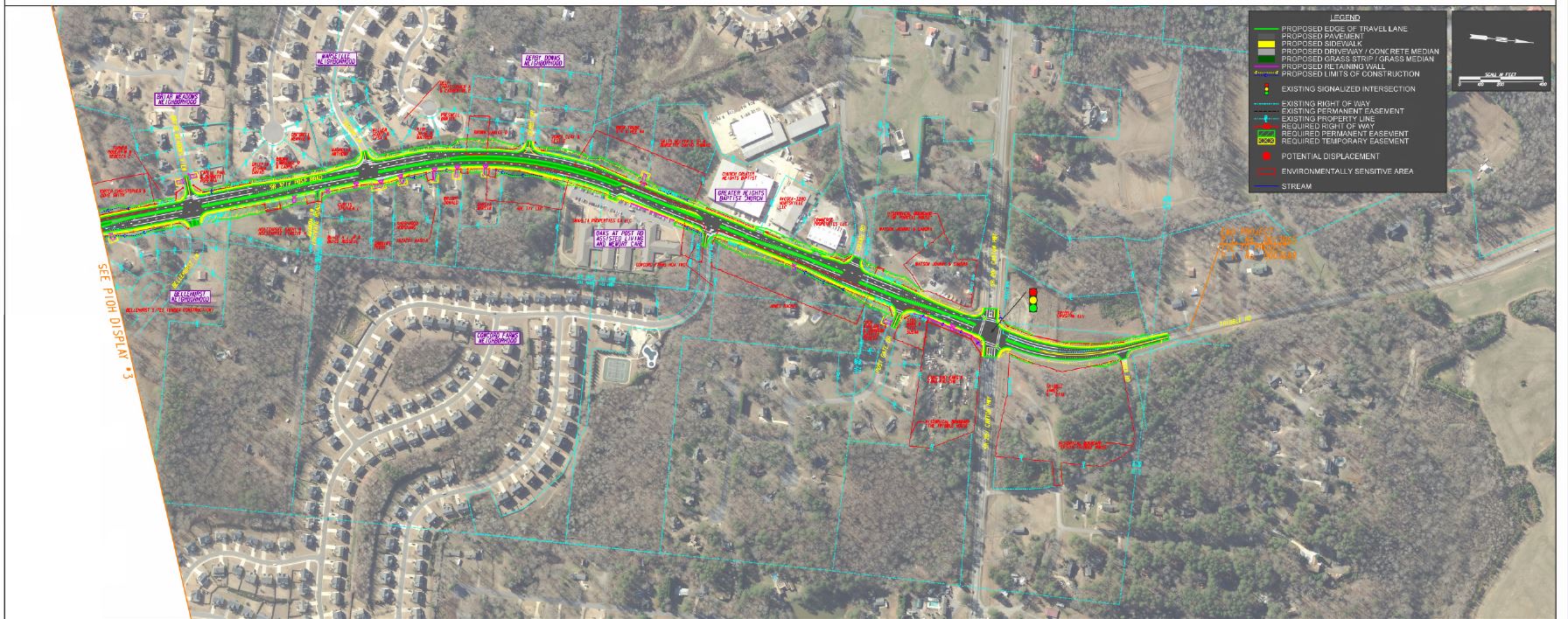 SR 371 Post Road Widening Map 4