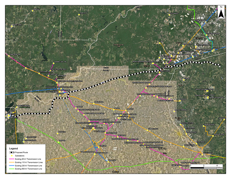 Ashley Park-Wansley 500kV Transmission Line Project-APW500