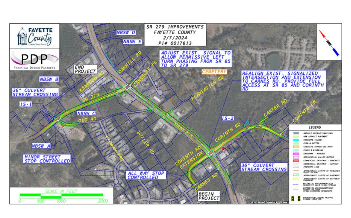 GA-85, HWY 279 to Corinth Road Intersection Improvements Project-0017813